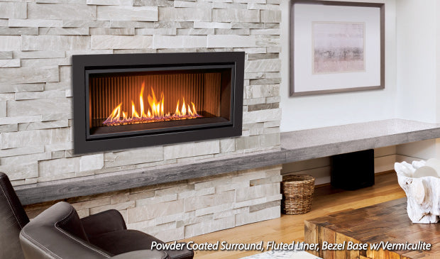 C34 SMALL LINEAR GAS FIREPLACE