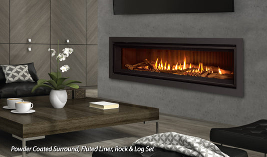 C60 LARGE LINEAR GAS FIREPLACE