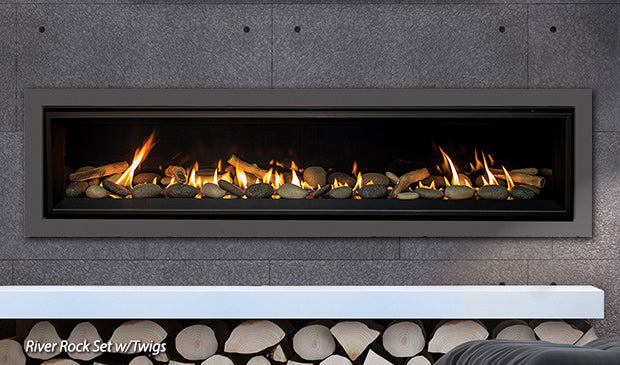 C72 EXTRA LARGE LINEAR GAS FIREPLACE