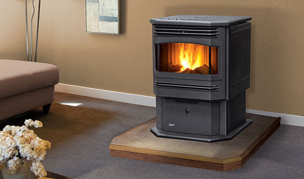 MERIDIAN STEEL PELLET STOVE