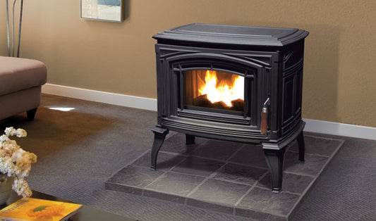 MERIDIAN CAST IRON PELLET STOVE