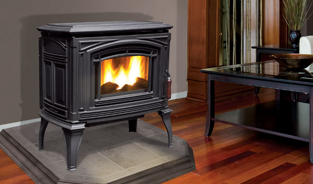 MERIDIAN CAST IRON PELLET STOVE