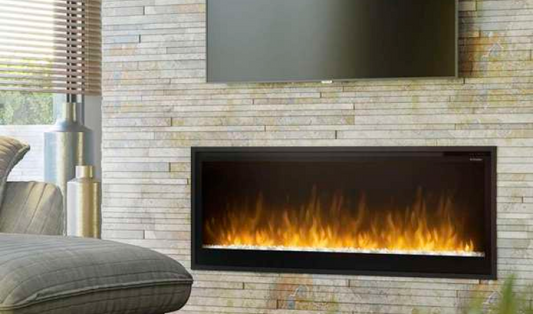 SLIM LINEAR 50 BUILT IN LINEAR ELECTRIC FIREPLACE