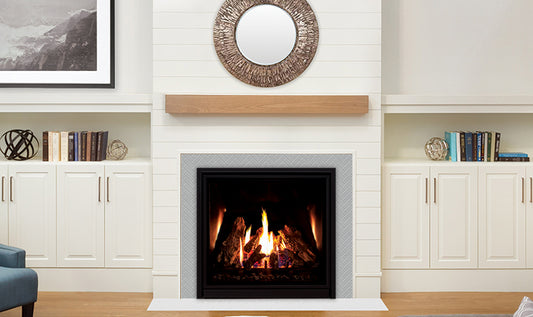 Q3 LARGE GAS FIREPLACE