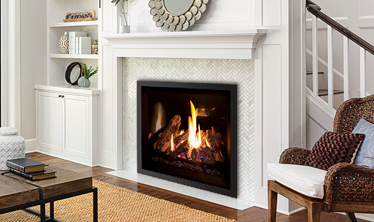 Q3 LARGE GAS FIREPLACE