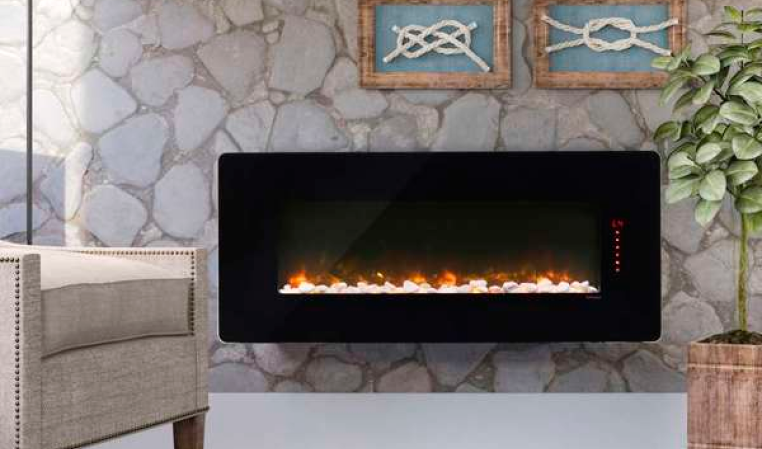 WINSLOW 42 WALL-MOUNTED LINEAR ELECTRIC FIREPLACE