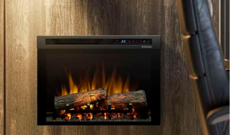 NOVA 26 PLUG-IN ELECTRIC FIREBOX  - WITH LOGS